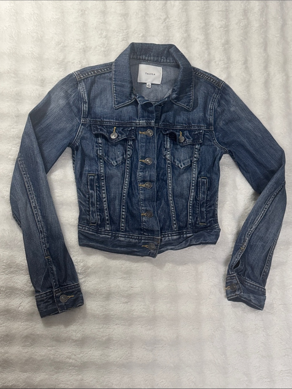 Aritzia Talula Jean Jacket Size XS
